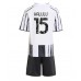 Juventus Pierre Kalulu #15 Hjemmedraktsett Barn 2025-26 Korte ermer (+ Korte bukser)